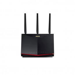 ASUS RT-AX86U Pro langaton reititin Gigabitti Ethernet Kaksitaajuus (2,4 GHz 5 GHz) Musta