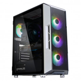 Zalman I3 Neo ATX Mid Tower PC Case Mesh front for efficient cooling Pre-installed fan 3 Midi Tower Musta