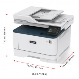 Xerox B305, A4, 38 s min, langaton, kaksipuolinen kopiointi tulostus skannaus, PS3 PCL5e 6 , 2 alustaa, 350 arkkia