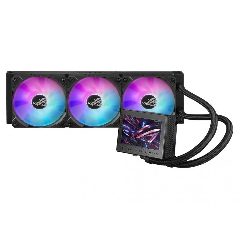 ASUS ROG Ryujin III 360 ARGB Suoritin All-in-one-nesteenjäähdytin 12 cm Musta 1 kpl