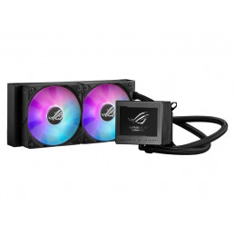 ASUS ROG Ryujin III 240 ARGB Suoritin All-in-one-nesteenjäähdytin 12 cm Musta 1 kpl
