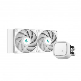 DeepCool LE520 WH Suoritin All-in-one-nesteenjäähdytin 12 cm Valkoinen 1 kpl