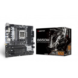 Biostar B650MP-E PRO emolevy AMD B650 Pistoke AM5 mikro ATX