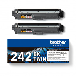 Brother TN-242BKTWIN värikasetti 2 kpl Alkuperäinen Musta
