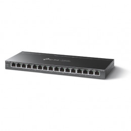 TP-Link TL-SG116P verkkokytkin Hallitsematon Gigabit Ethernet (10 100 1000) Musta