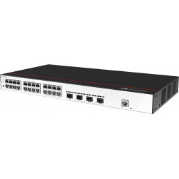 Huawei CloudEngine S5735-L24T4S-A-V2 Hallittu L3 Gigabit Ethernet (10 100 1000) 1U Musta, Hopea