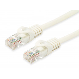 Equip 603001 verkkokaapeli Valkoinen 0,5 m Cat6a U UTP (UTP)