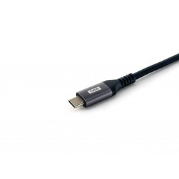 Equip 128893 USB-kaapeli 3 m USB 2.0 USB C Musta