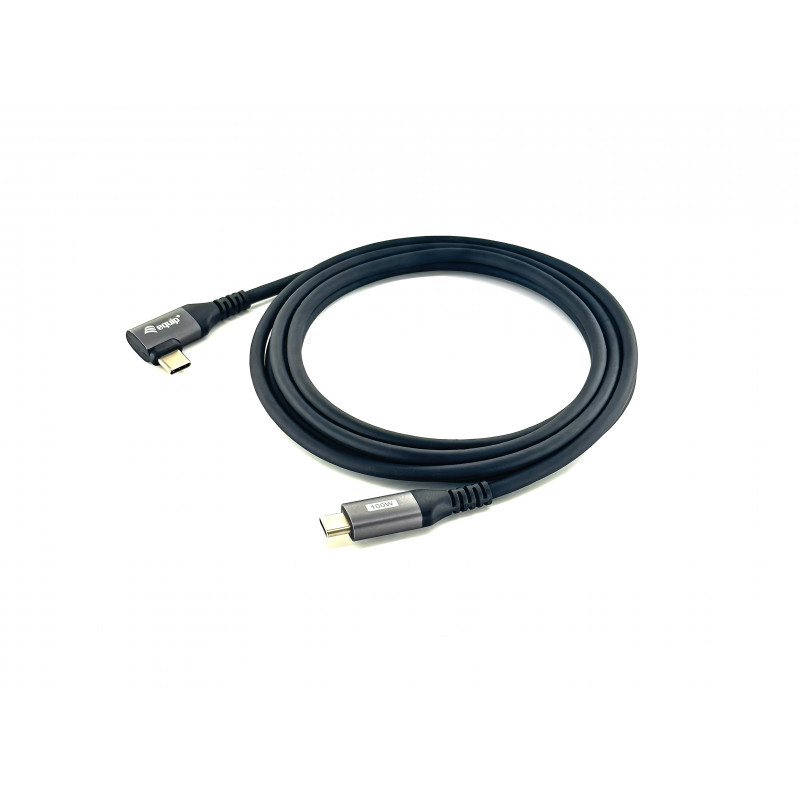 Equip 128892 USB-kaapeli 2 m USB 2.0 USB C Musta