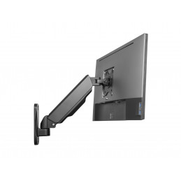 Equip 650136 monitorin kiinnike ja jalusta 81,3 cm (32") Musta Seinä