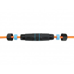 Equip 221172 kaapelin sukupuolenvaihtaja RJ-45 Musta, Sininen