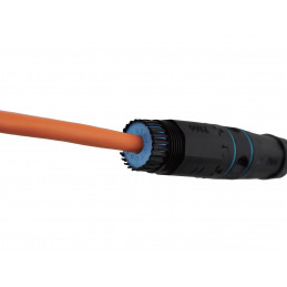 Equip 221172 kaapelin sukupuolenvaihtaja RJ-45 Musta, Sininen