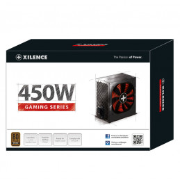 Xilence Performance A+ XN213 virtalähdeyksikkö 450 W 20+4 pin ATX ATX Musta