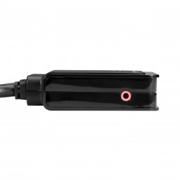 Black Box 2PORT 4K60 DISPLAYPORT CABLE KVM-kytkin Musta