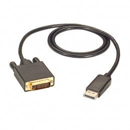 Black Box EVNDPDVI-0003-MM videokaapeli-adapteri 0,9 m DVI-D DisplayPort Musta