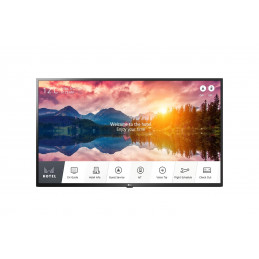 LG 43'' UHD Hotel TV 109,2 cm (43") 4K Ultra HD Älytelevisio Musta 20 W