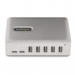 StarTech.com 10G5A2CS-USB-C-HUB keskitin USB 3.2 Gen 2 (3.1 Gen 2) Type-C 10000 Mbit s Hopea