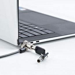 StarTech.com NBLWK-LAPTOP-LOCK kaapelilukko Musta, Hopea 2 m