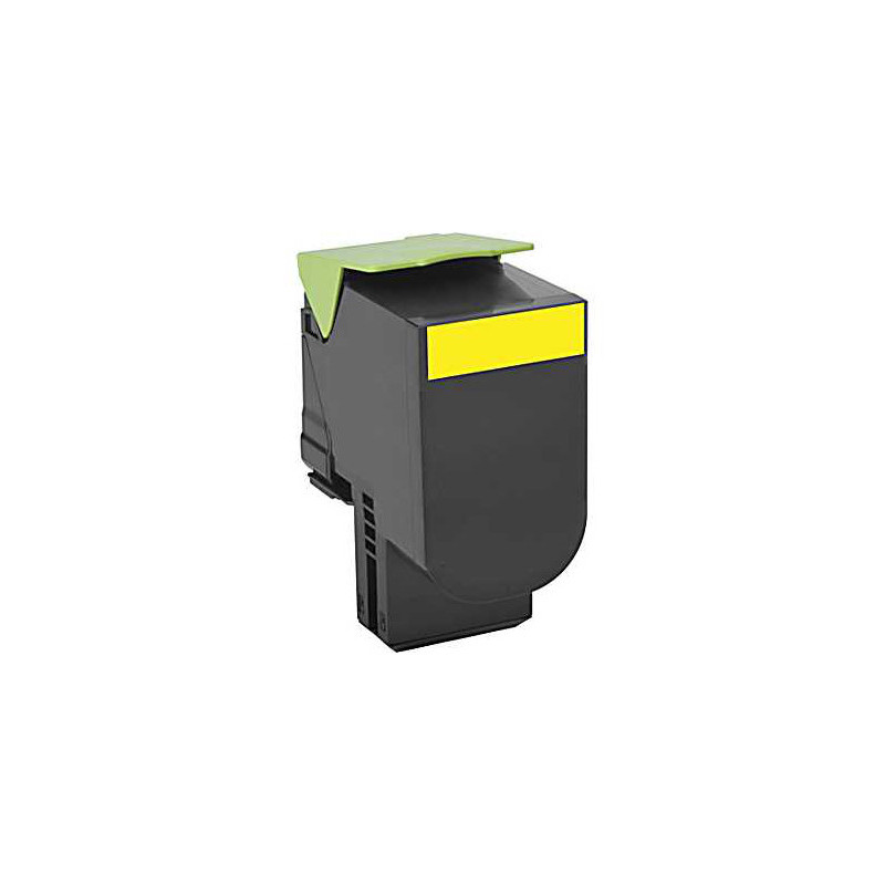 Lexmark 80C0S40 värikasetti 1 kpl Alkuperäinen Keltainen