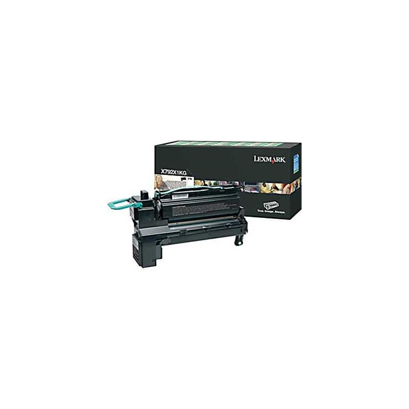 Lexmark X792X1KG värikasetti 1 kpl Alkuperäinen Musta