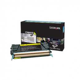 Lexmark C748H1YG värikasetti 1 kpl Alkuperäinen Keltainen