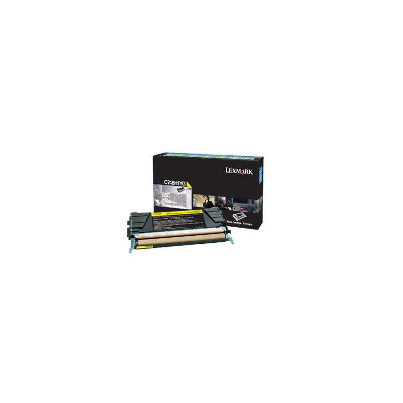 Lexmark C748H1YG värikasetti 1 kpl Alkuperäinen Keltainen