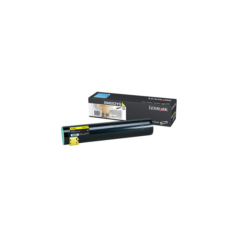 Lexmark X945X2YG värikasetti 1 kpl Alkuperäinen Keltainen