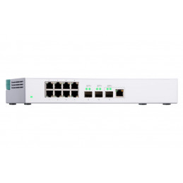 QNAP QSW-308-1C verkkokytkin Hallitsematon Gigabit Ethernet (10 100 1000) Valkoinen