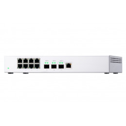 QNAP QSW-308-1C verkkokytkin Hallitsematon Gigabit Ethernet (10 100 1000) Valkoinen