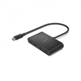 Belkin AVC018BTBK keskitin USB Type-C 10000 Mbit s Musta