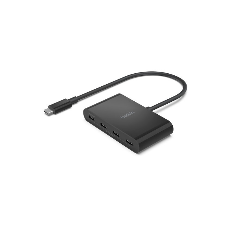 Belkin AVC018BTBK keskitin USB Type-C 10000 Mbit s Musta