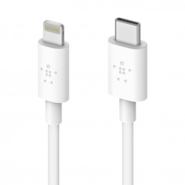 Belkin F8J239BT04-WHT USB-kaapeli 1,2 m USB C Valkoinen