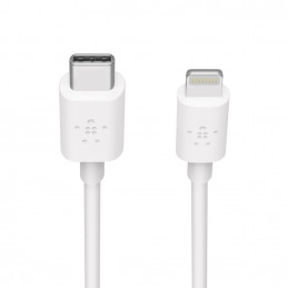 Belkin F8J239BT04-WHT USB-kaapeli 1,2 m USB C Valkoinen
