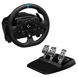 Logitech G G923 Musta USB 2.0 Ohjauspyörä + polkimet Analoginen Digitaalinen PC, PlayStation 4, PlayStation 5