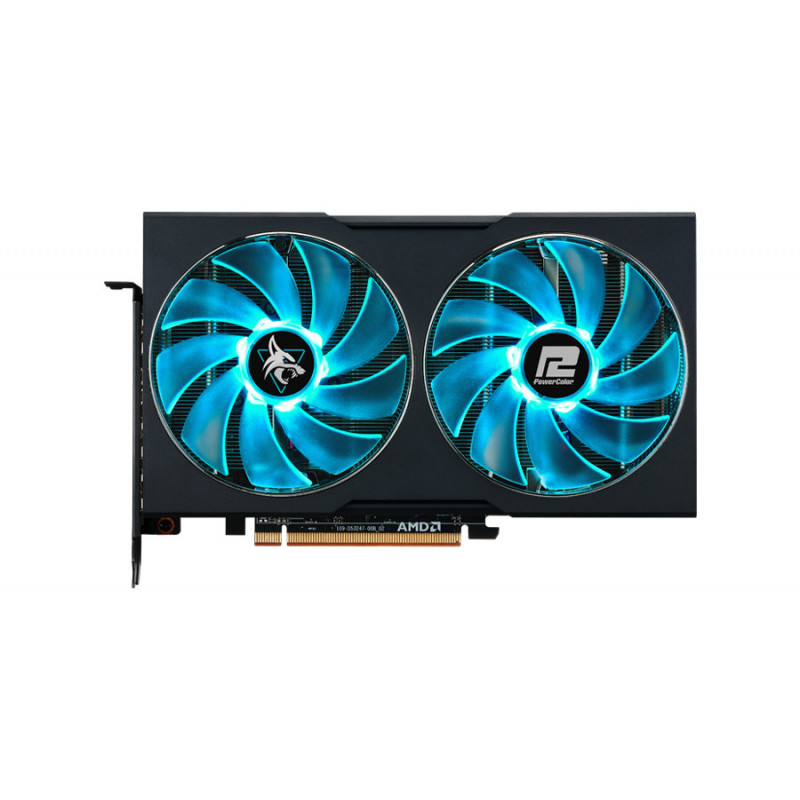 PowerColor Hellhound RX 7600 8G-L OC AMD Radeon RX 7600 8 GB GDDR6