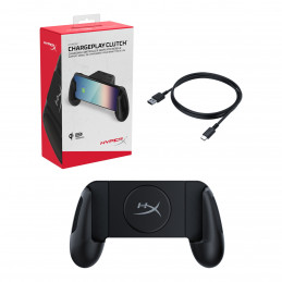 HyperX ChargePlay Clutch Musta USB Pad-ohjain Digitaalinen Android, iOS