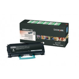 Lexmark X264H11G värikasetti 1 kpl Alkuperäinen Musta