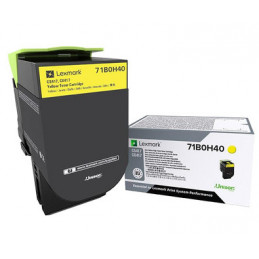 Lexmark 71B0H40 värikasetti 1 kpl Alkuperäinen Keltainen