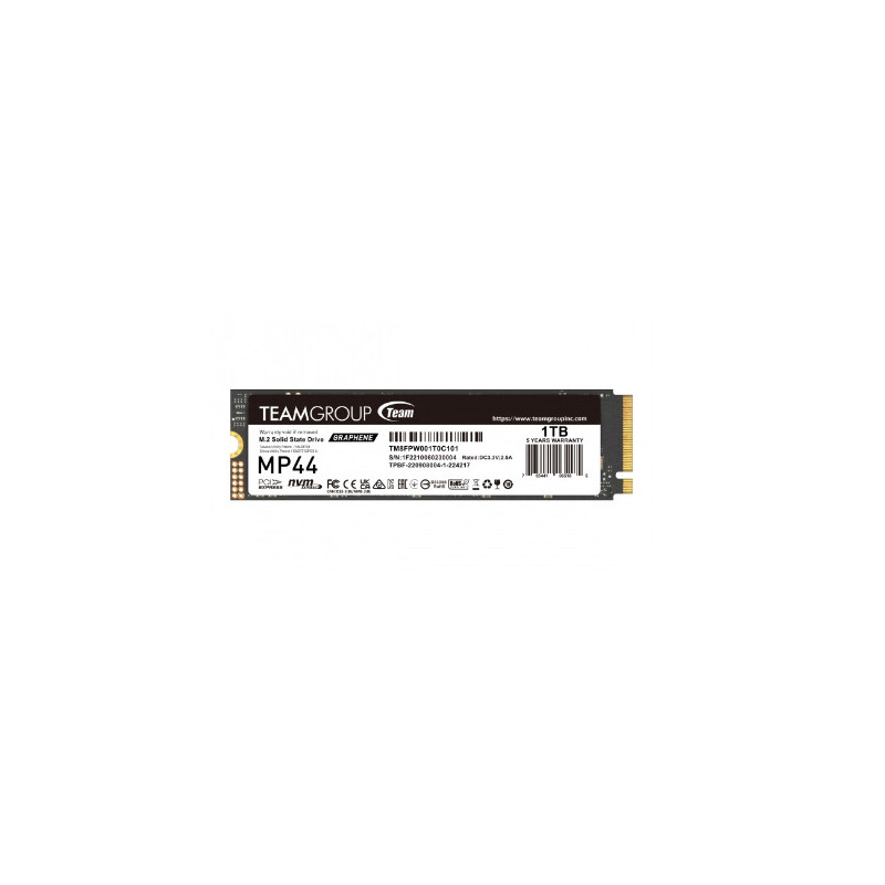 Team Group MP44L TM8FPW001T0C101 SSD-massamuisti M.2 1 TB PCI Express 4.0 NVMe
