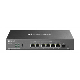 TP-Link ER707-M2 langallinen reititin 2.5 Gigabit Ethernet, Nopea Ethernet, Gigabitti Ethernet Musta