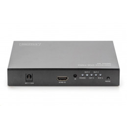Digitus DS-43309 videoseinän prosessori Musta