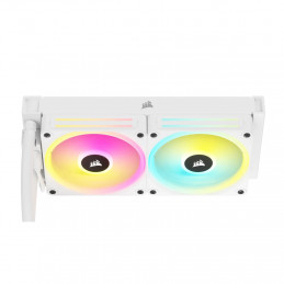 Corsair H100I Suoritin Hybridijäähdytin 12 cm Valkoinen