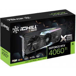 Inno3D C406T3-08D6X-17113389 näytönohjain NVIDIA GeForce RTX 4060 Ti 8 GB GDDR6