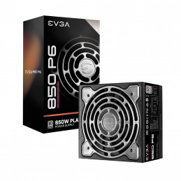 EVGA SuperNOVA 850 P6 virtalähdeyksikkö 850 W 24-pin ATX ATX Musta