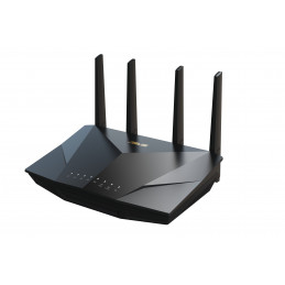 ASUS RT-AX5400 langaton reititin Gigabitti Ethernet Kaksitaajuus (2,4 GHz 5 GHz) Musta