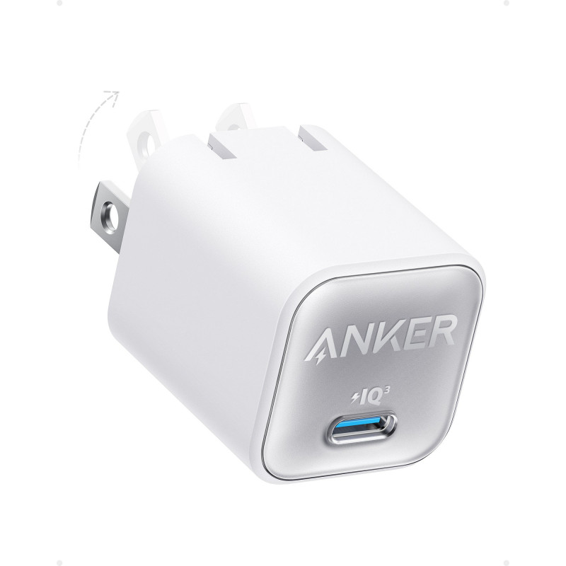 Anker 511 Nano 3 Universaali Valkoinen AC Pikalataus Sisätila