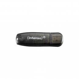 Intenso Rainbow 3x32GB Yellow Red Black USB-muisti USB A-tyyppi 2.0 Läpinäkyvä