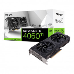 PNY VCG4060T16DFXPB1 näytönohjain NVIDIA GeForce RTX 4060 Ti 16 GB GDDR6