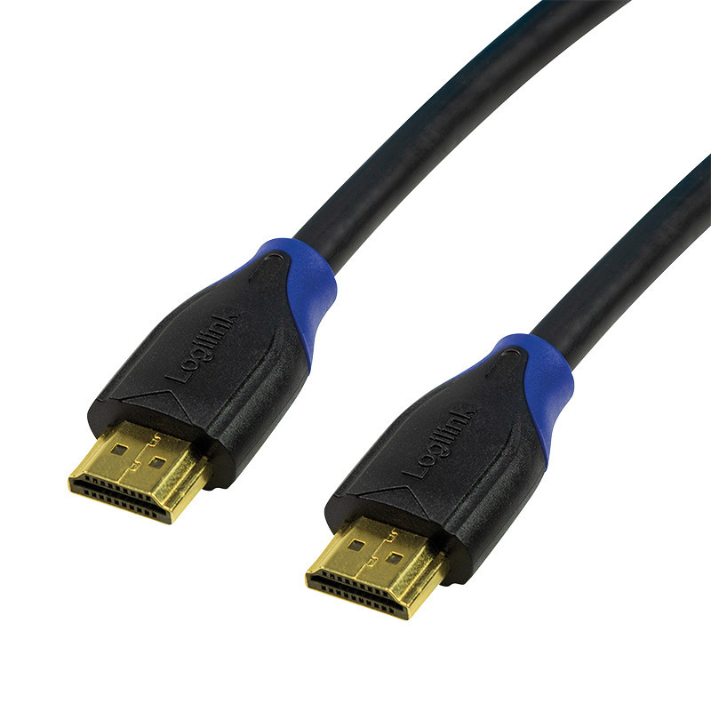 LogiLink CH0062 HDMI-kaapeli 2 m HDMI-tyyppi A (vakio) Musta