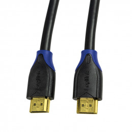 LogiLink CH0062 HDMI-kaapeli 2 m HDMI-tyyppi A (vakio) Musta